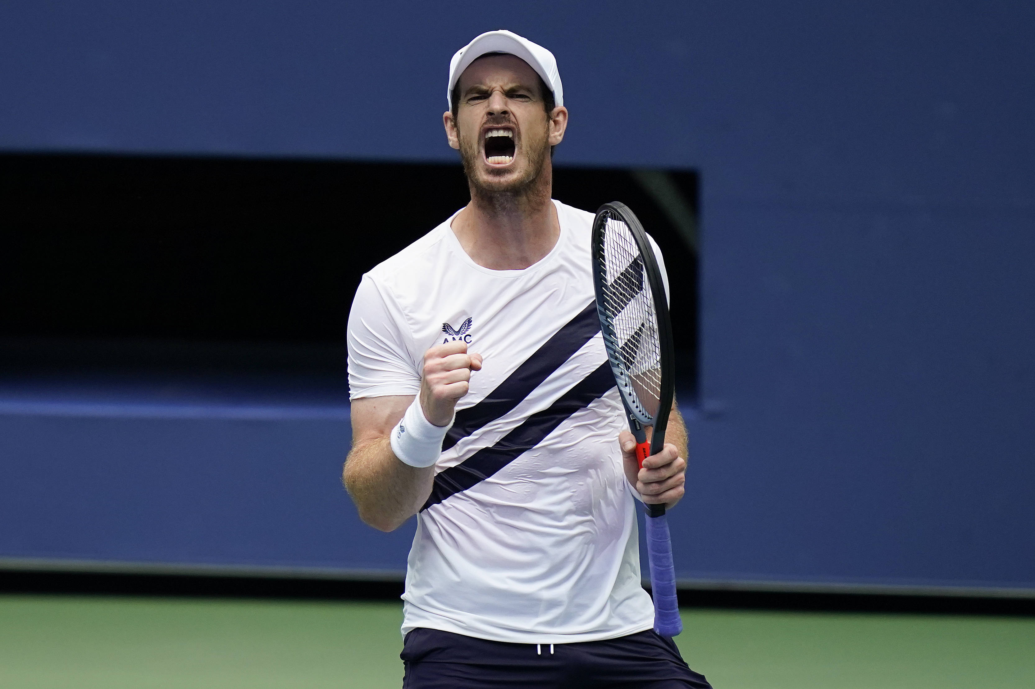 包含英国网球队强势美国网球队，穆雷高光表现的词条